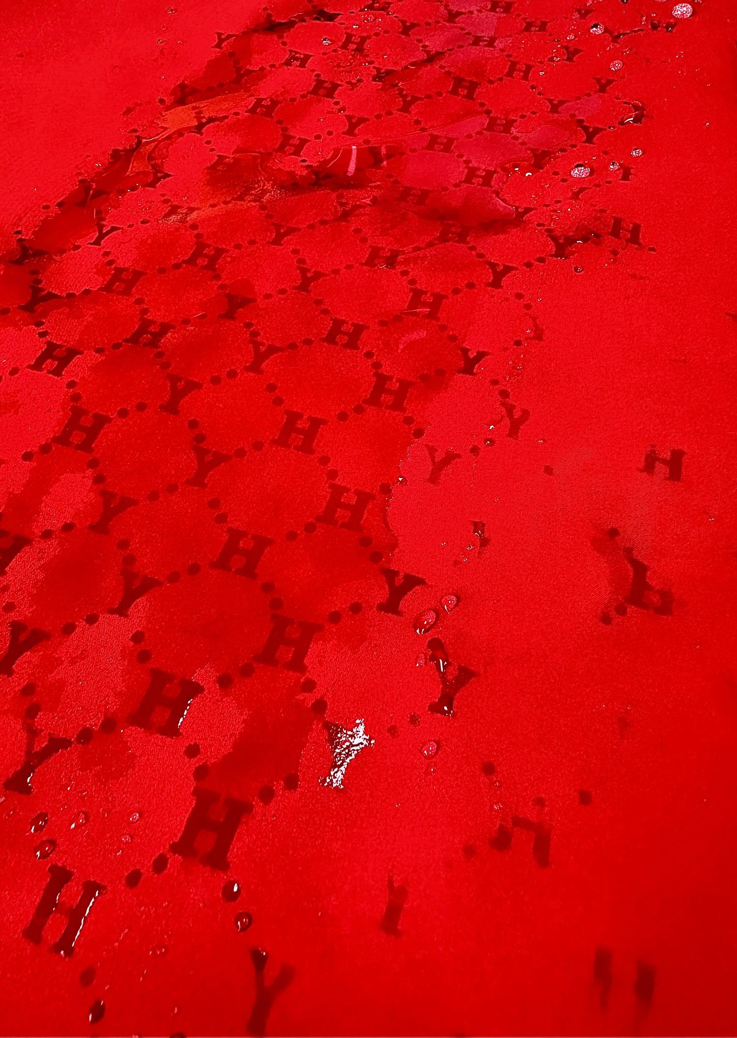 遇水生花面料